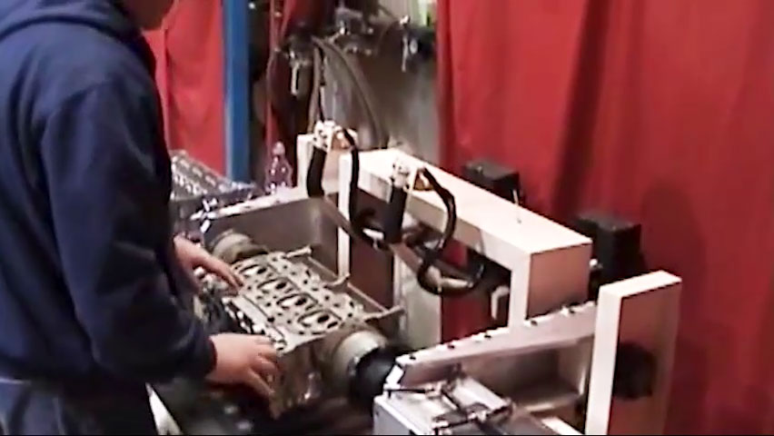 Automotive Inspection Station for Engine Blocks