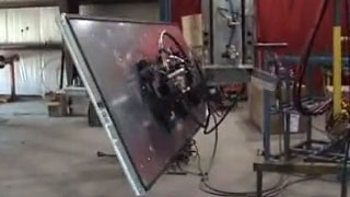 Vertical Vacuum Lifter for HVAC Panels