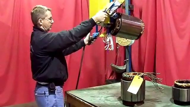 Motor Stator Gripper on a G-Force®