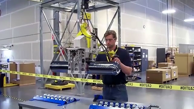 Silicon Ingot Pneumatic Gripper