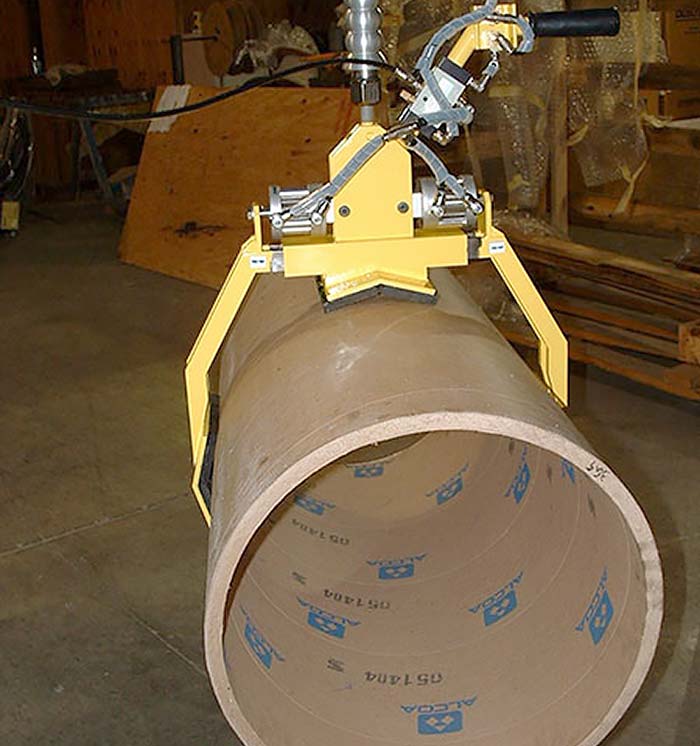 Ergonomic Lift Assist for Cardboard Cores