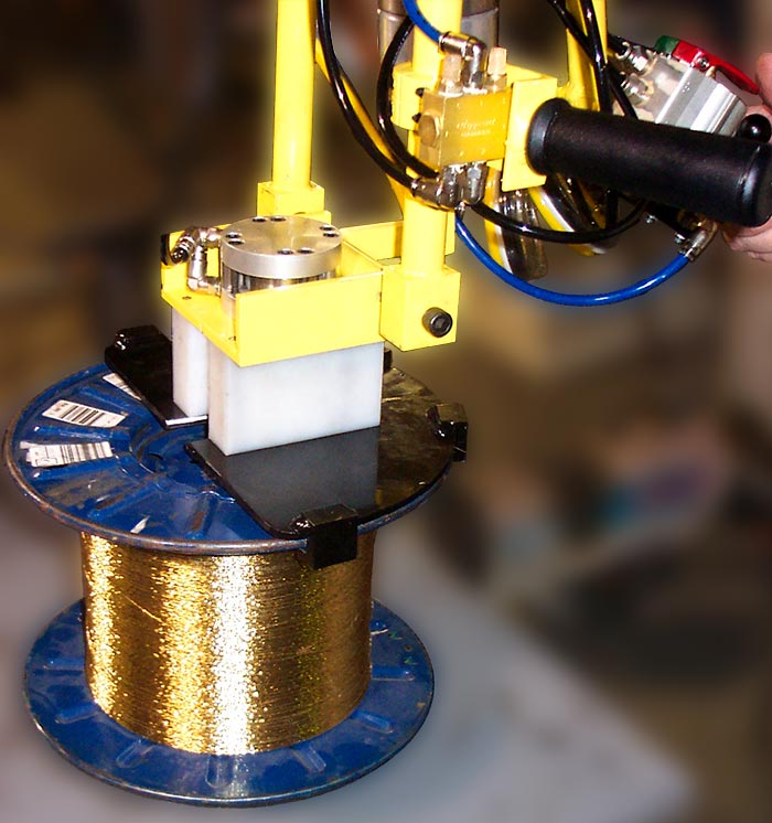 Creel Room Device for Wire Spools