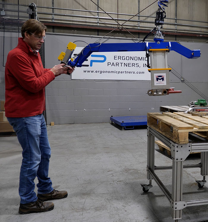 Custom Magnet Gripper for Transferring Multiple Parts up to 260 Pounds