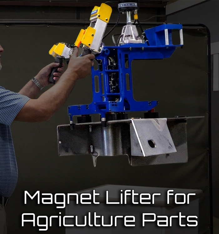 Custom Magnet Lifter for Agriculture Parts
