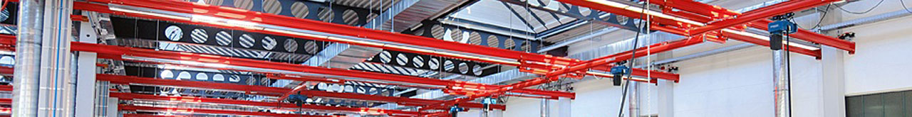 Demag KBK Modular Enclosed Rail Crane Systems