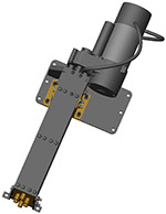 Dyna-Lift 6-Leg 12in Stroke Electric Pump Rendering