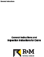 R&M General Inspection Instructions for Crane