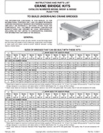 Yale Angle Push Type Crane End Truck Manual