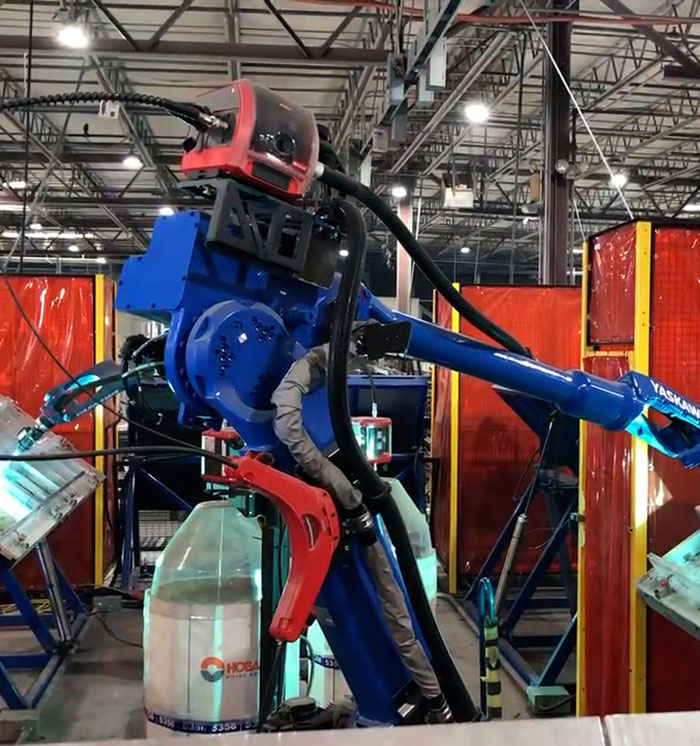 Dual Robot Weld Cell