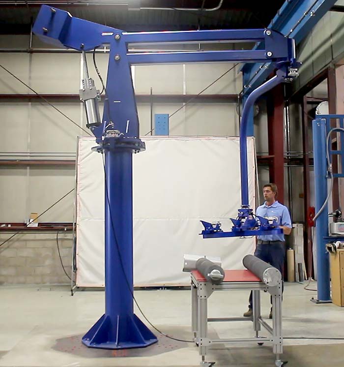 Easy Manipulator Arm (EMA) with Pneumatic Gripper