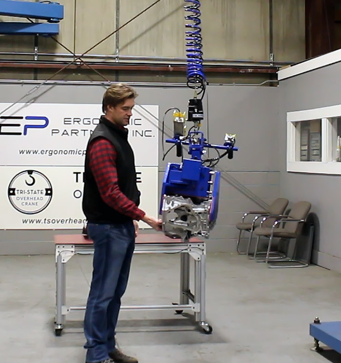 Engine Block Zero Gravity Lifter