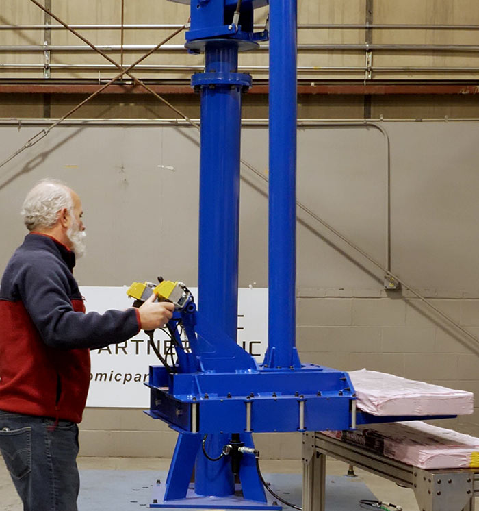 Forklift Tool for Palletizing Shingles