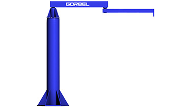 Free Standing Articulating Jib Cranes