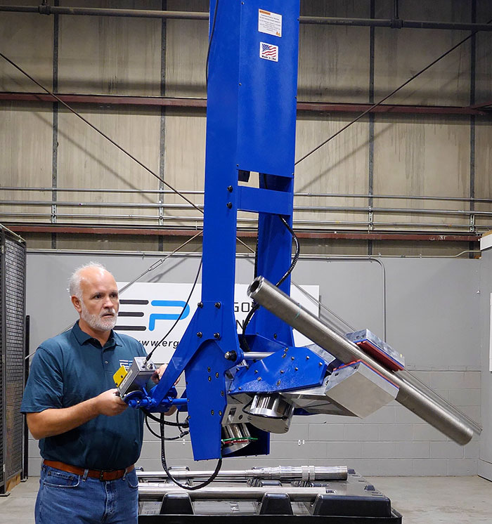 Grip, Pitch, and Rotate Tool for 134 lb. Drive Shafts