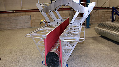 Lift Assist for Corrugated Ducts