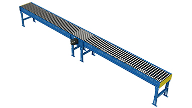 LSZP19 Zero Pressure Line Shaft Belt Driven Roller Conveyor by LEWCO