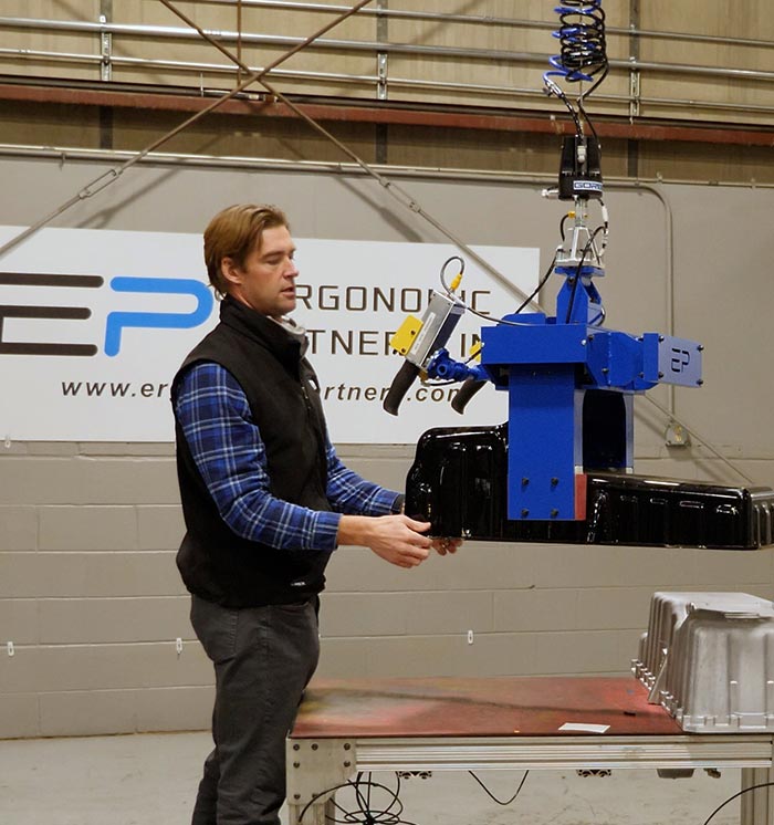 Oil Pan Pneumatic Gripper Tool