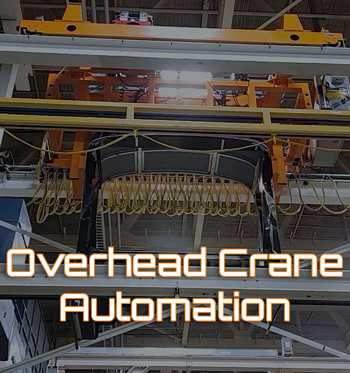 Overhead Crane Automation for Cab Transfers