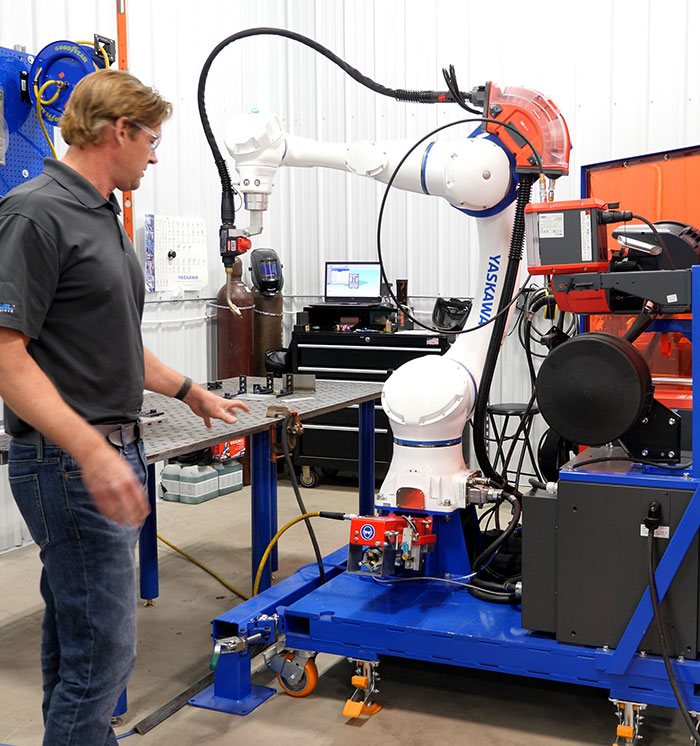 Portable Long Reach Welding Cobot