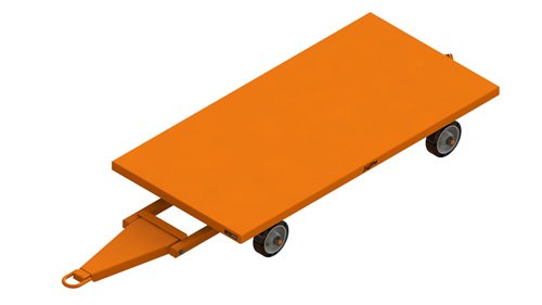 Quad Steer Industrial Carts