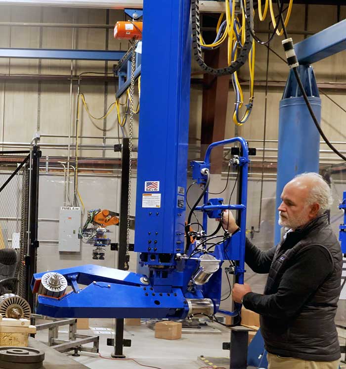 Rigid Manipulator Torque Arm with 180-degree Rotate Grip Tool