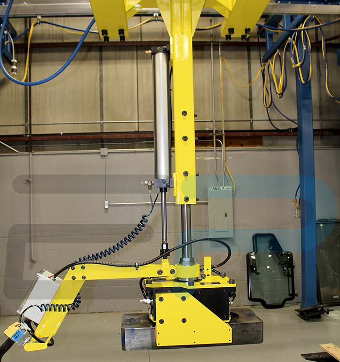 Rigid Torque Tube with Pneumatic Gripper for Valves