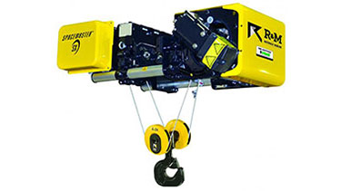 R&M Spacemaster® SX Wire Rope Hoist Low Headroom Trolley