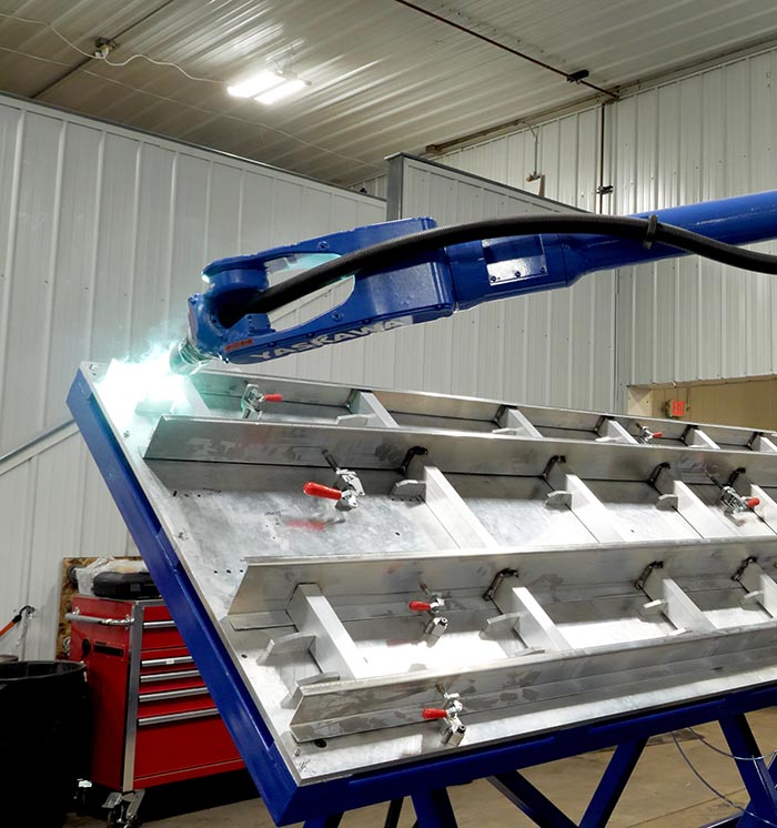 Robotic Welder for Aluminum Boats