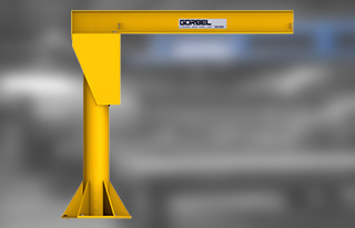 Floor Mounted Jib Cranes