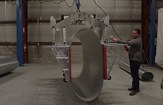 Corrugated Duct Lift Assist