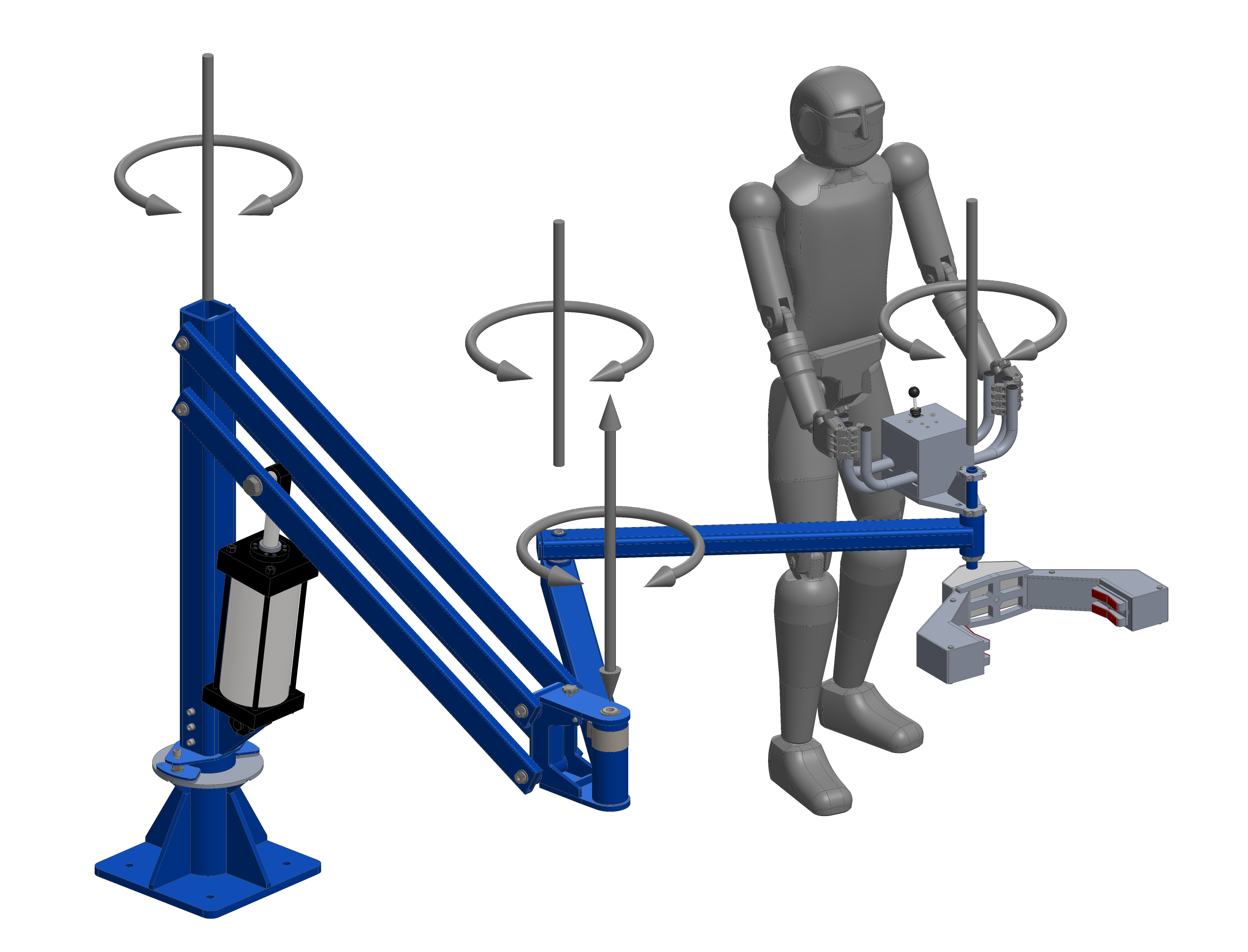 Manipulator Arms Hydraulic Pneumatic Vertical Lifters Missouri