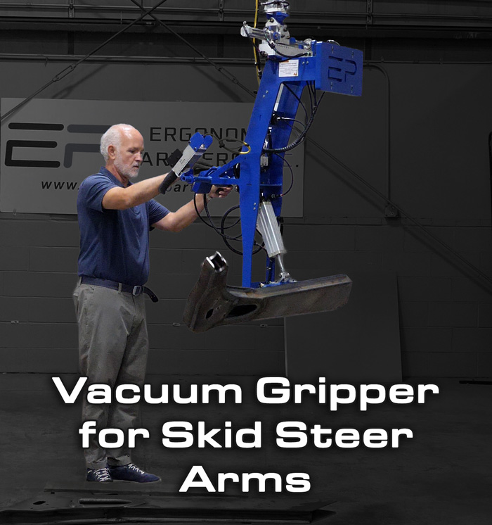 Grip & Pitch Tool for Skid Steer Control Arms