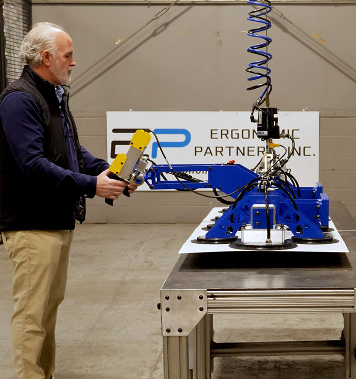 Vacuum Gripper Tool for Sheet Panels