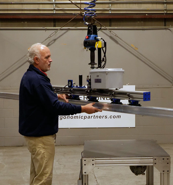 Vacuum Lifter for Aluminum Extrusion