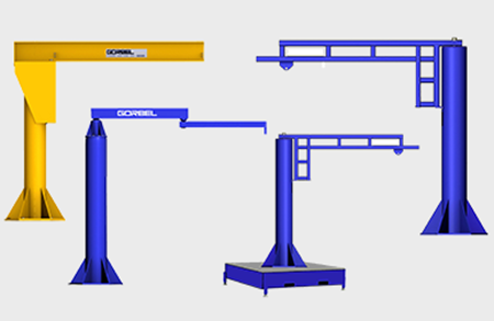 Picture for category Floor Mounted Jib Cranes