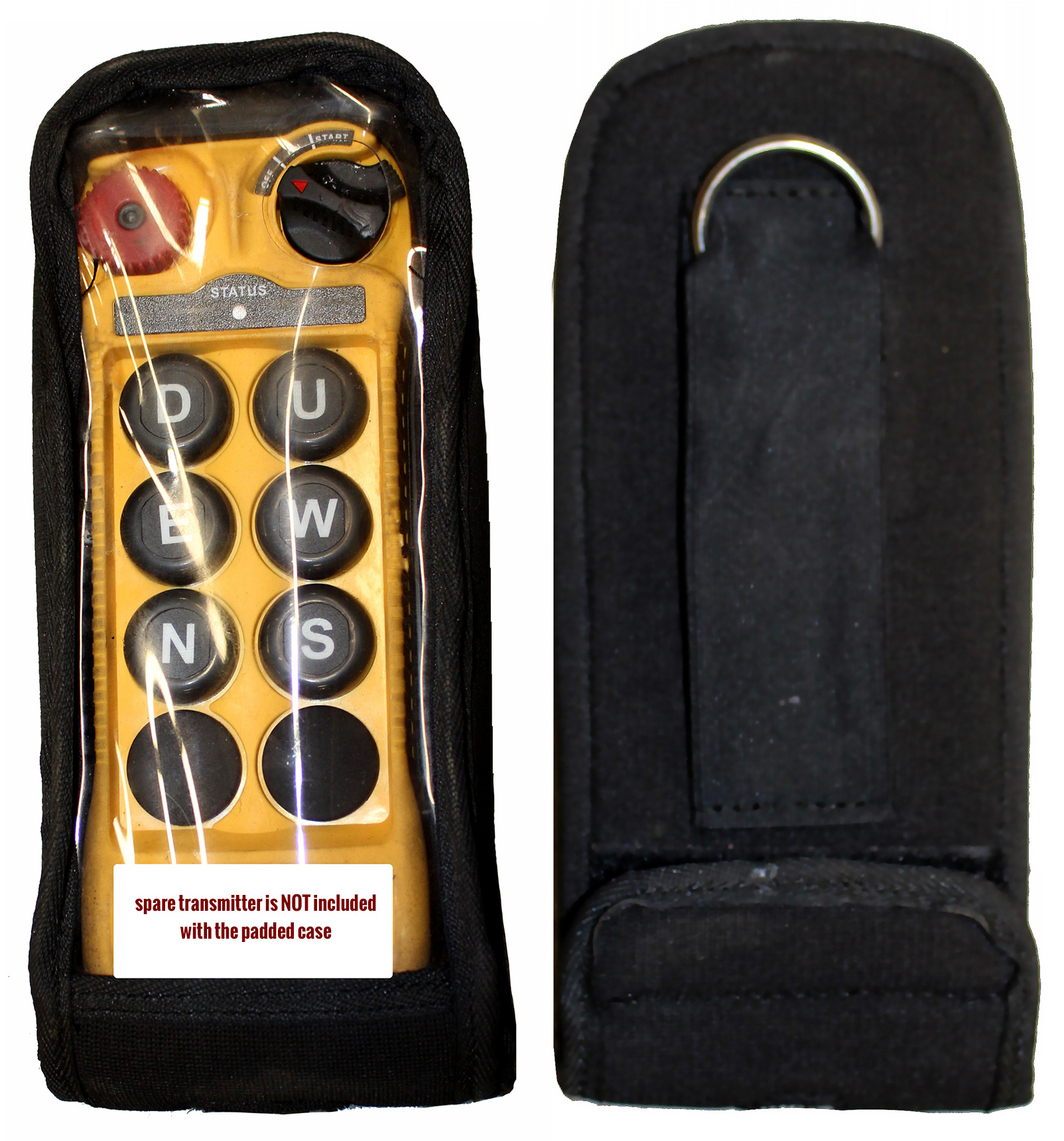 Magnetek FLEX-8EX2-POUCH  vinyl clear pouch for radio remote control transmitter 