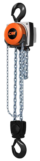 5-Ton CM Hurricane 360 Hand Chain Hoist, 20 ft. Lift, Part No 5641A
