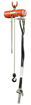 300 lbs. CM ShopAir Air Chain Hoist