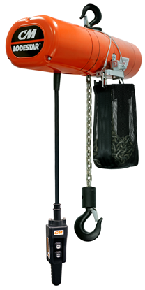 CM LodeStar Electric Chain Hoist, Three Phase