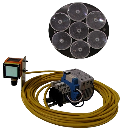 Crane Anti-Collision System, Two Event, Optical Laser, CAS-2L100