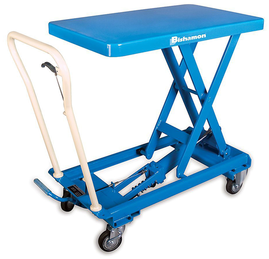 Bishamon BX-75 MobiLift Table, Capacity 1,760 lbs