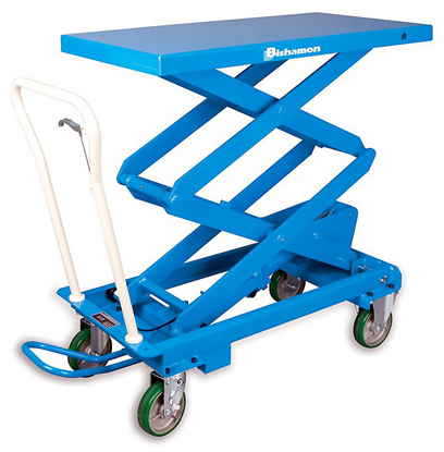 Bishamon BX-30S Double Scissor MobiLift Table, Capacity 660 lbs