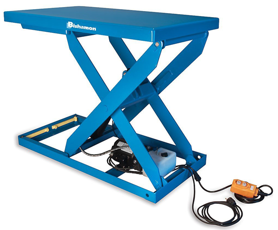 Bishamon Optimus L2K-3648 Lift Table, Capacity 2,000 lbs