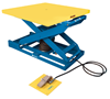 Bishamon EZ Up EZU-15-R Pneumatic Lift Table with Square/Rectangular Rotating Platform and Foot Operated Control