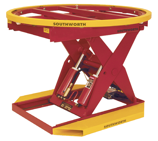 Southworth PalletPal PPH2-24 Powered-Hydraulic Level Loader, Capacity 2,000 lbs