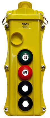 4-Button Magnetek SBP2-4 Pendant with On/Off