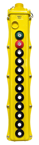 12-Button Magnetek SBP2-12 Pendant with On/Off