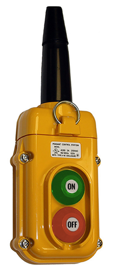 2-Button Magnetek SBN-2 Pendant with On/Off