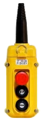 3-Button Magnetek SBN-3 Pendant with E-Stop