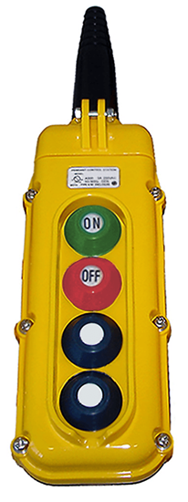 4-Button Magnetek SBN-4 Pendant with On/Off Buttons